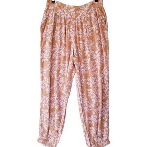 American Eagle Aerie Homebody Floral Jogger, Size Small